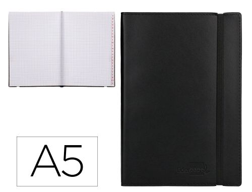Livro apontamentos liderpapel com indice din a5 preto , Liderpapel , 37496 , 8423473374966